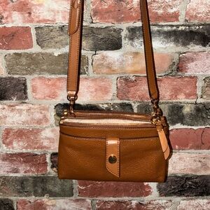 Michael Kors Tan Crossbody Bag with Adjustable Strap